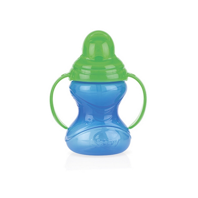 Товары по уходу - Бутылочка-непроливайка Nuby Flip it 300 мл (10230)#3