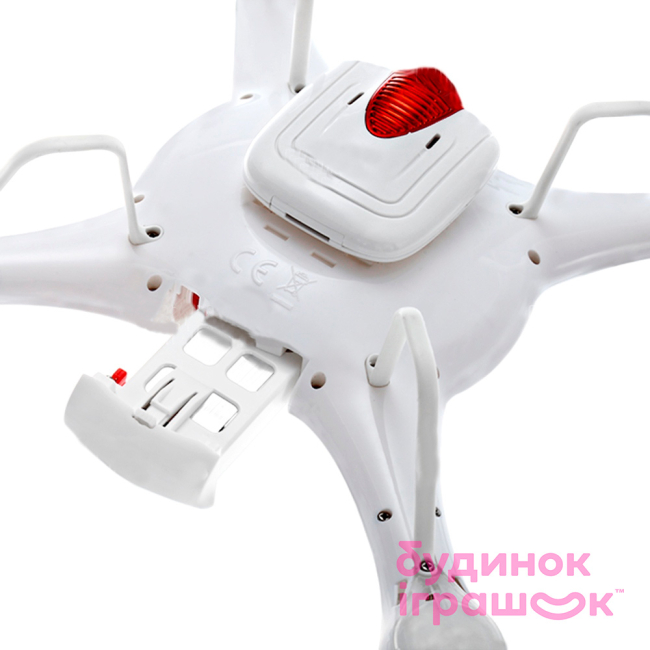 Радіокеровані моделі - Квадрокоптер Syma X5UC із HD камерою білий 32 см (X5UC)#4