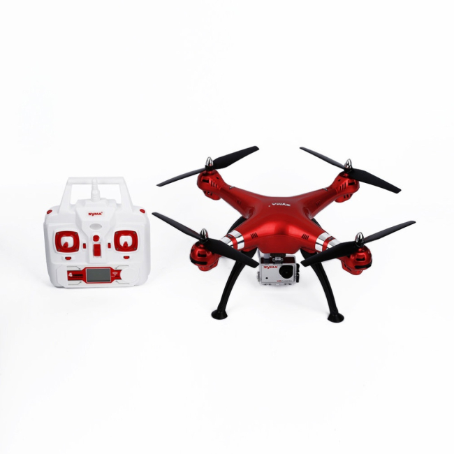 Радиоуправляемые модели - Квадрокоптер Syma X8HG HD camera красный 50 cм (X8HG)#3