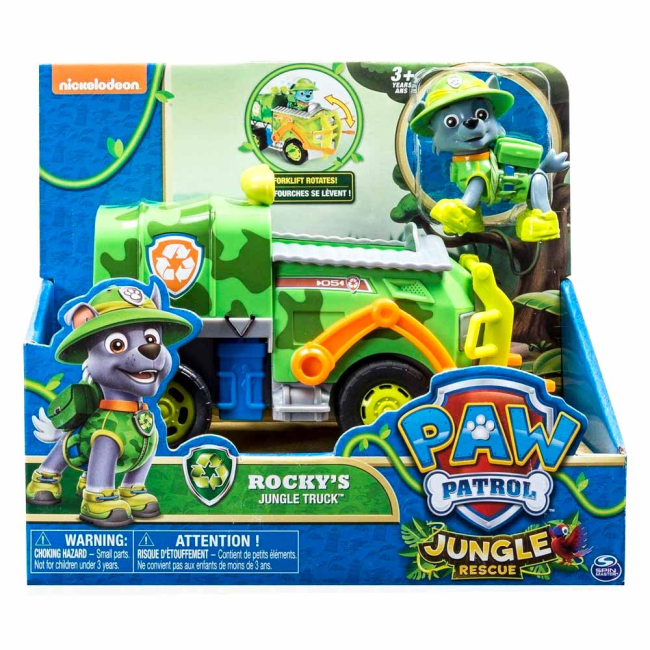 Фигурки персонажей - Набор игрушек Paw Patrol Джунгли Рокки (SM16702/SM16702-5)#4