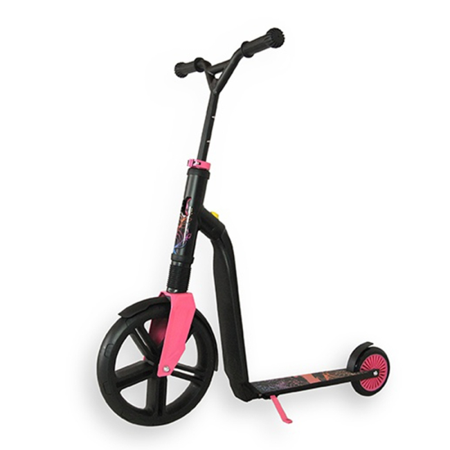 Самокати - Самокат Scoot & Ride Highwaygangster Чорно-Рожево-Синій (SR-216265-BLACK-PINK-BLUE)#2