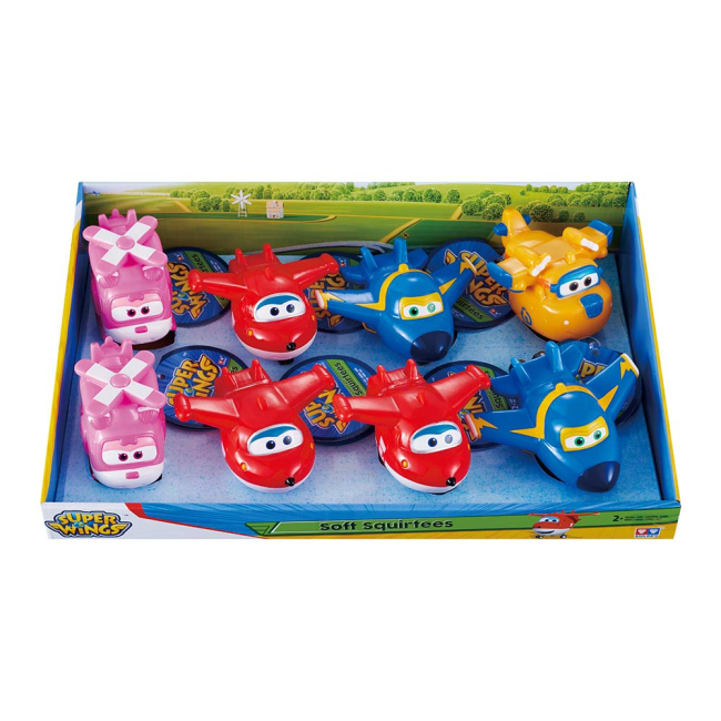 Игрушки для ванны - Игрушка брызгалка Super wings в ассортименте (YW711000)#2