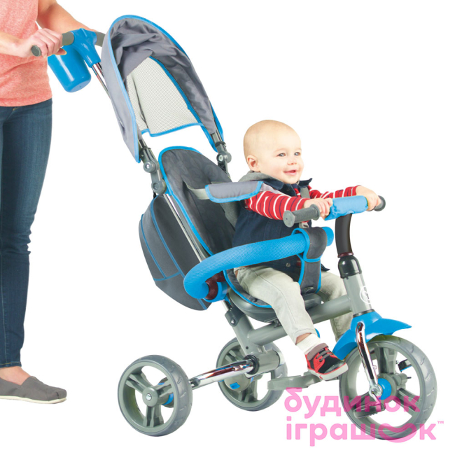 Велосипеди - Велосипед Y Strolly Compact синій (100802) (100831)#3