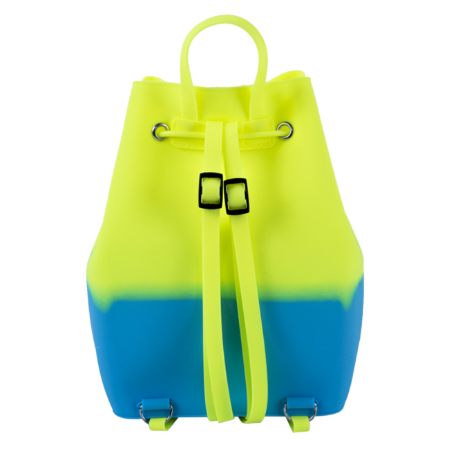 Рюкзаки и сумки - Рюкзак из силикона Tinto Голубой с желтым (BP44.81)#3