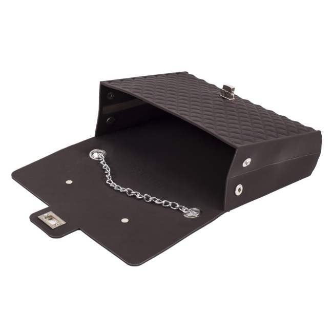 Рюкзаки и сумки - Сумка из силикона кросс-боди Tinto коричневая (67, 000) (CB33)#4