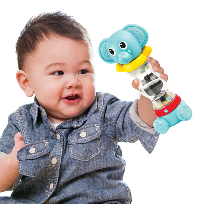 Брязкальця, прорізувачі - Брязкальце Sensory Слоненя (005351S)#3