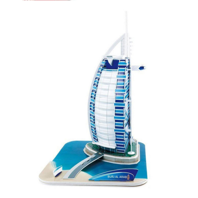 3D-пазлы - Трехмерный пазл CubicFun  Серия С Бурдж-аль-араб (C065h)#2