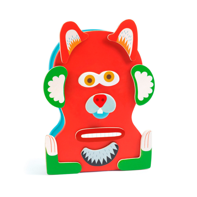 Розвивальні іграшки - Магнітна гра DJECO Монстрики (DJ03081)#4