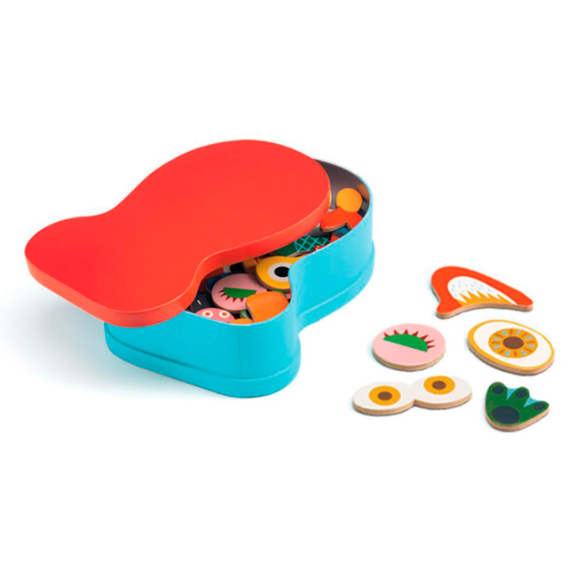 Розвивальні іграшки - Магнітна гра DJECO Монстрики (DJ03081)#5