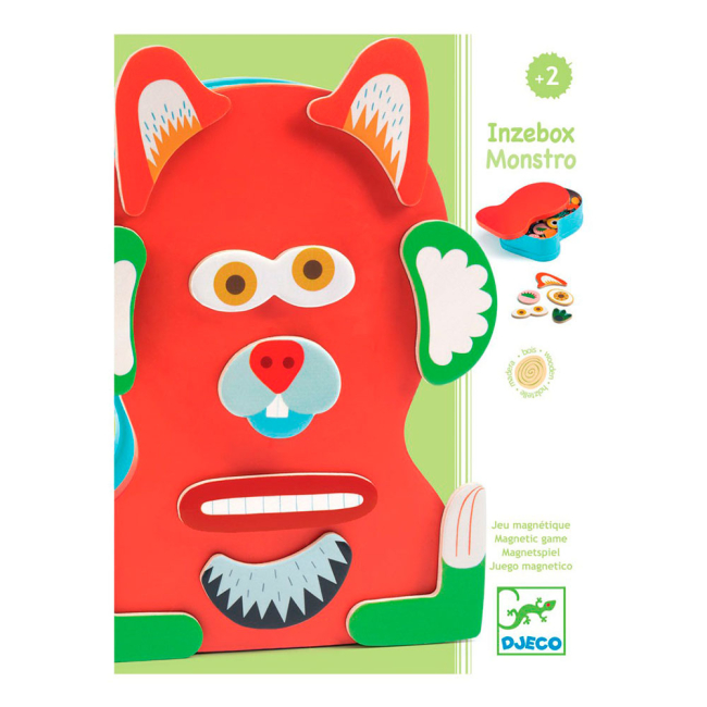 Розвивальні іграшки - Магнітна гра DJECO Монстрики (DJ03081)#6