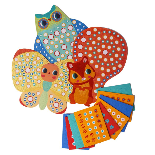 Мозаїка - Набір мозаїки DJECO Білочка (DJ08897)#2