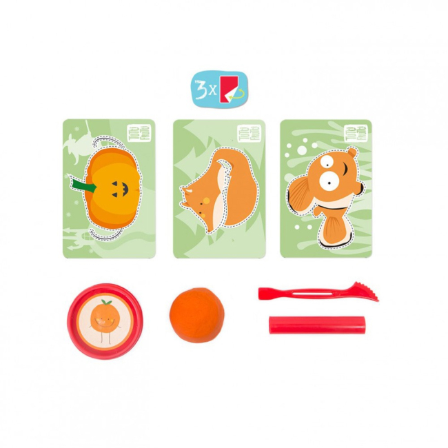 Набори для ліплення - Міні набір для ліплення Апельсин Tutti Frutti (BJTT14906)#4