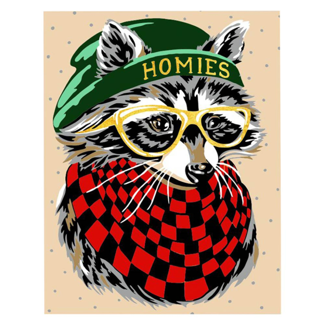 Товары для рисования - Набор акриловой живописи по номерам Rosa Start Стиляга (N0001341)#3