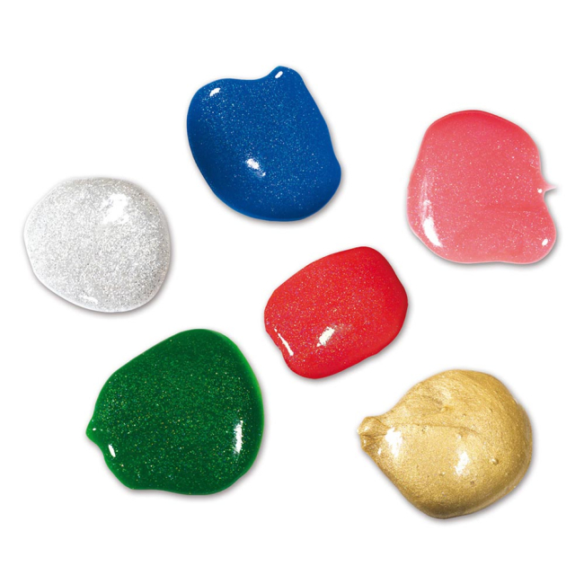 Канцтовары - Набор для рисования гуашь Блеск SES 6 цветов (00333S)#2