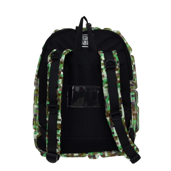 Рюкзаки и сумки - Рюкзак Blok Half MadPax зеленый майнкрафт (KZ24484104)#4