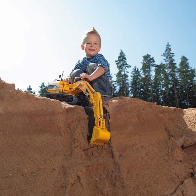 Транспорт и спецтехника - Машинка игрушечная Экскаватор Bruder Cat (02438)#5