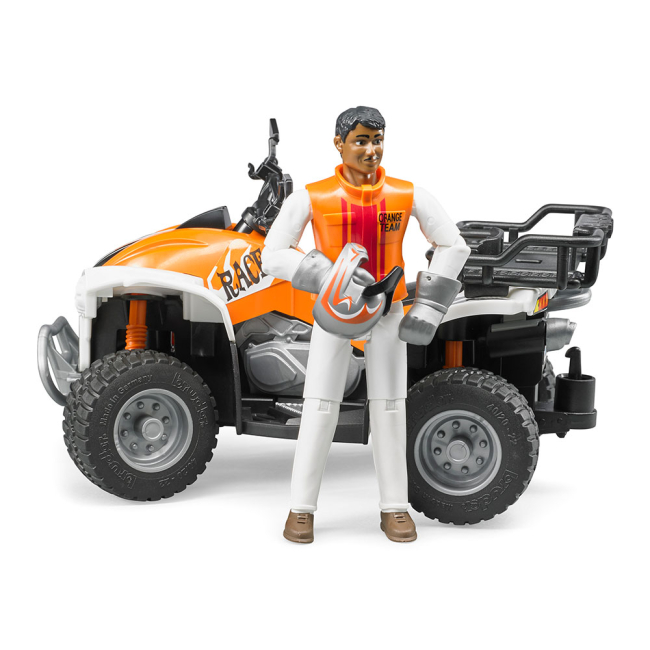 Автомодели - Автомодель игрушечная квадроцикл и фигурка водителя Bruder (63000)#3