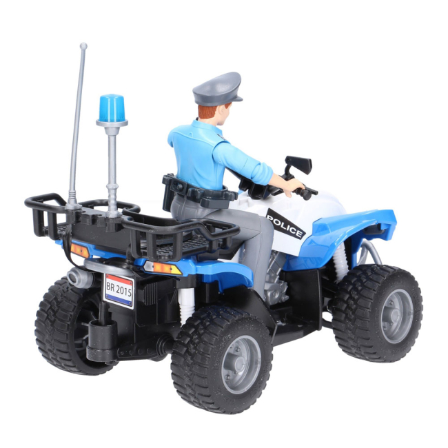 Транспорт и спецтехника - Игровой набор Bruder Полицейский квадроцикл и фигурка (63010)#2