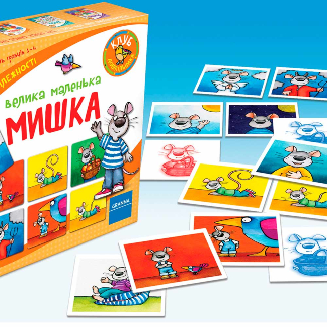 Настольные игры - Настольная игра Большая маленькая мышка Granna (82548)#2