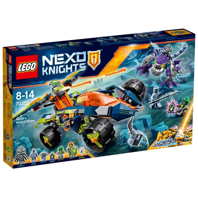 Конструкторы LEGO - Конструктор Скалелаз Аарона Lego NEXO KNIGHTS (70355)#3