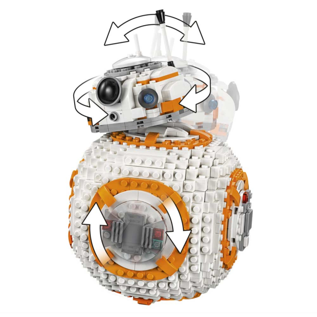 Конструкторы LEGO - Конструктор БиБи-8 LEGO Star Wars (75187)#4