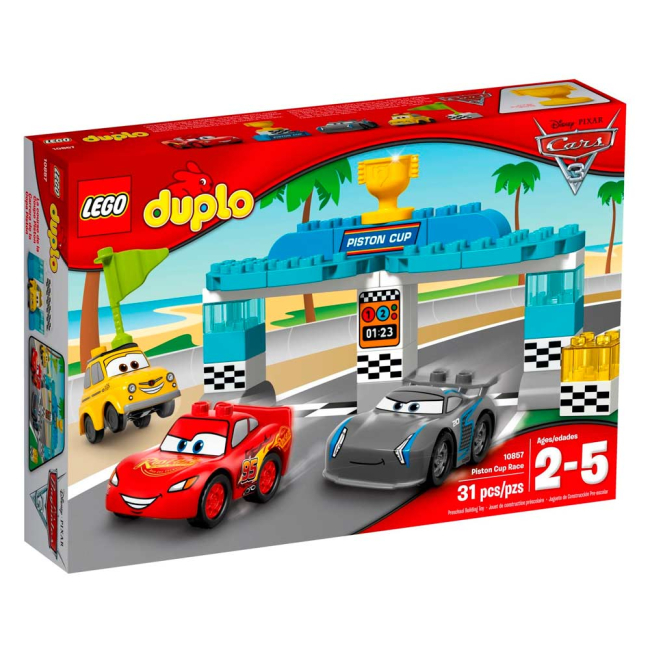 Конструктори LEGO - Конструктор LEGO Duplo Гонки за Кубок Великого поршня (10857)#2