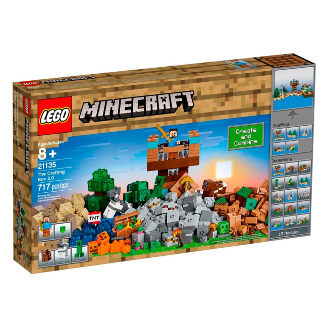 Конструкторы LEGO - Конструктор LEGO Minecraft Верстак 2.0 (21135)#2