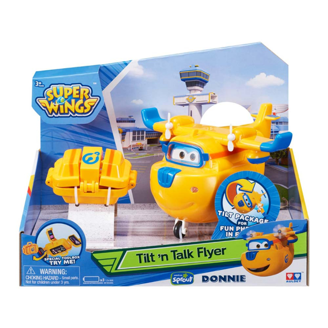 Фігурки персонажів - Набір Super Wings Донні із валізкою світло звук (YW710420)#5