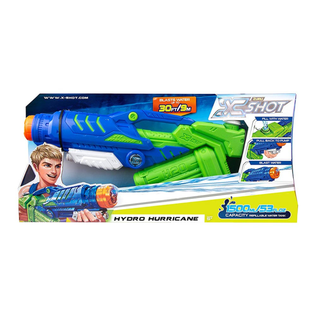 Водное оружие - Водяной бластер Hydro Hurricane Zuru X-Shot (5641)#3