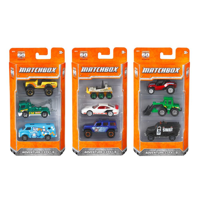 Транспорт і спецтехніка - Подарунковий набір авто новий (3 шт) (C3713)#2