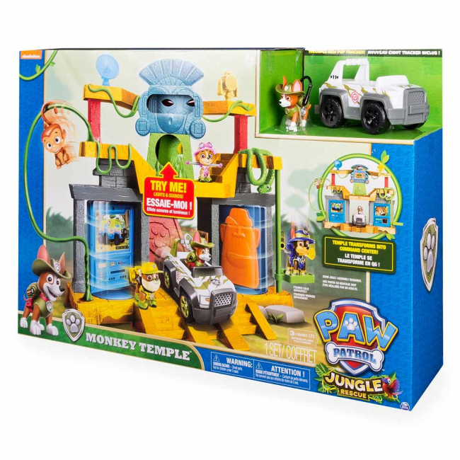 Фигурки персонажей - Игровой набор Paw Patrol Храм обезьян (SM16685)#4