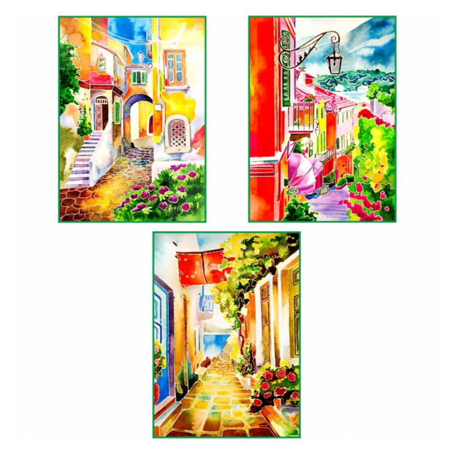 Товары для рисования - Набор техники для акварельной живописи Streets Rosa (N0003102 )#2