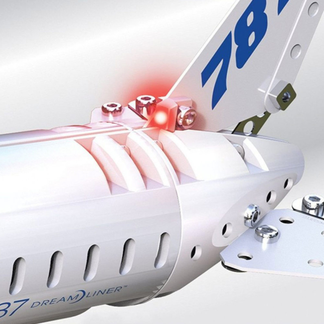 Конструкторы с уникальными деталями - Конструктор Boeing Meccano (6028402)#3