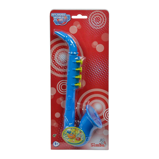 Музичні інструменти - Дитячий музичний інструмент Саксофон Simba Веселі ноти (6834045)#2