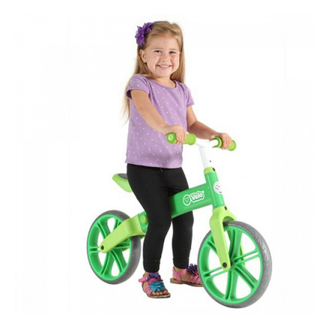 Беговелы - Беговел YVolution Velo зеленый (100001)#3