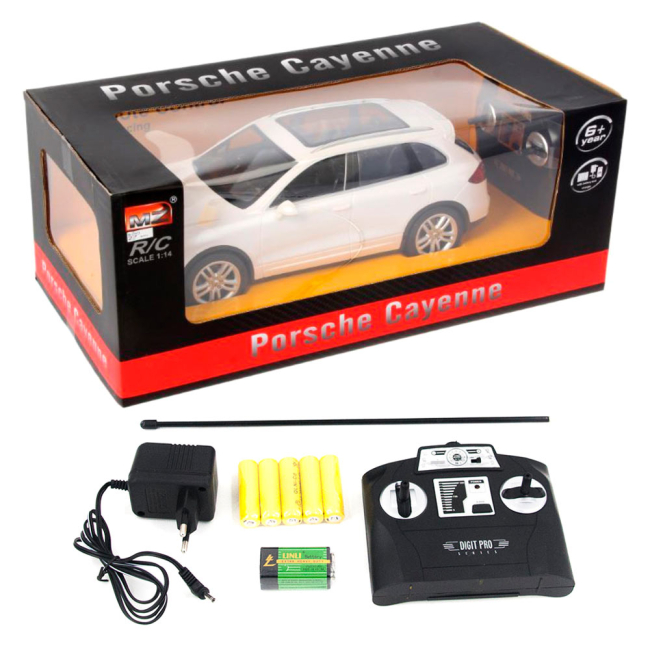 Радиоуправляемые модели - Автомодель MZ Porsche Cayenne на радиоуправлении 1:14 белая (2045/2045-12045/2045-1)#2