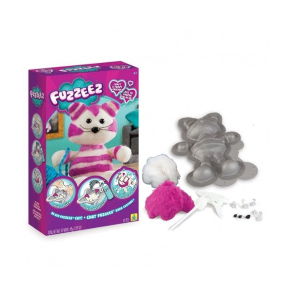 Наборы для творчества - Набор для создания мягкой игрушки Orb Factory Котик (74586)#2