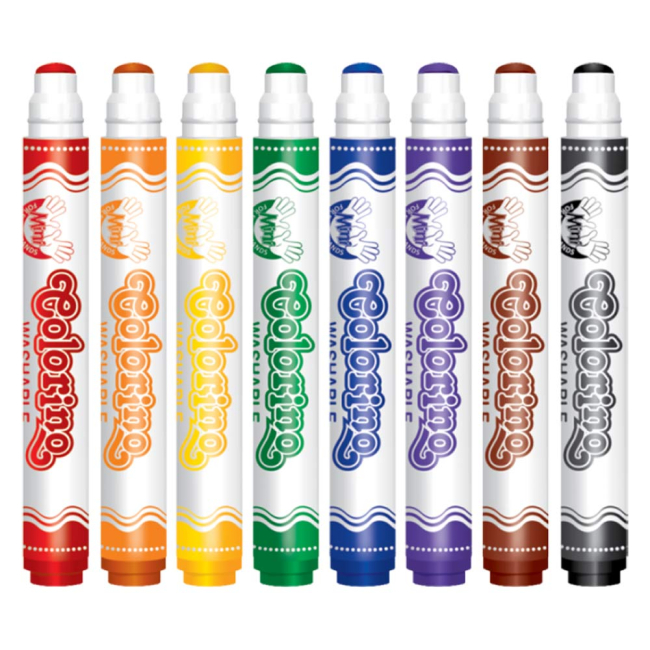 Канцтовари - Фломастери для самих маленьких Colorino 8 кольорів (32100PTR)#2