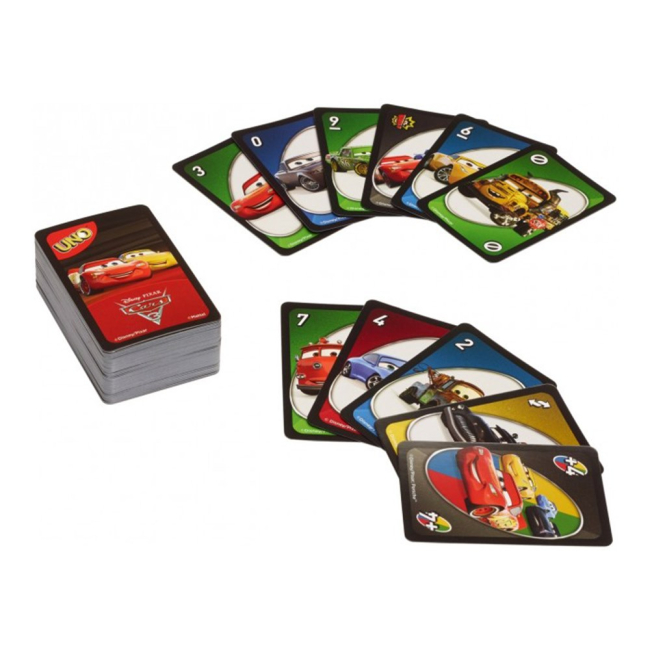 Настольные игры - Настольная игра UNO Тачки 3 Mattel Games (FDJ15)#2