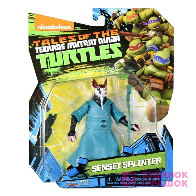 Фигурки персонажей - Фигурка Черепашки-ниндзя Сэнсэй Сплинтер TMNT Рестайлинг 12 см (90734)#2