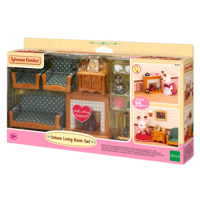 Фигурки животных - Игровой набор Гостиная Sylvanian Families (5037)#2