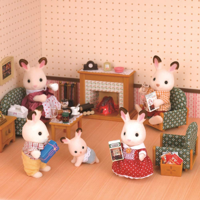 Фигурки животных - Игровой набор Гостиная Sylvanian Families (5037)#5