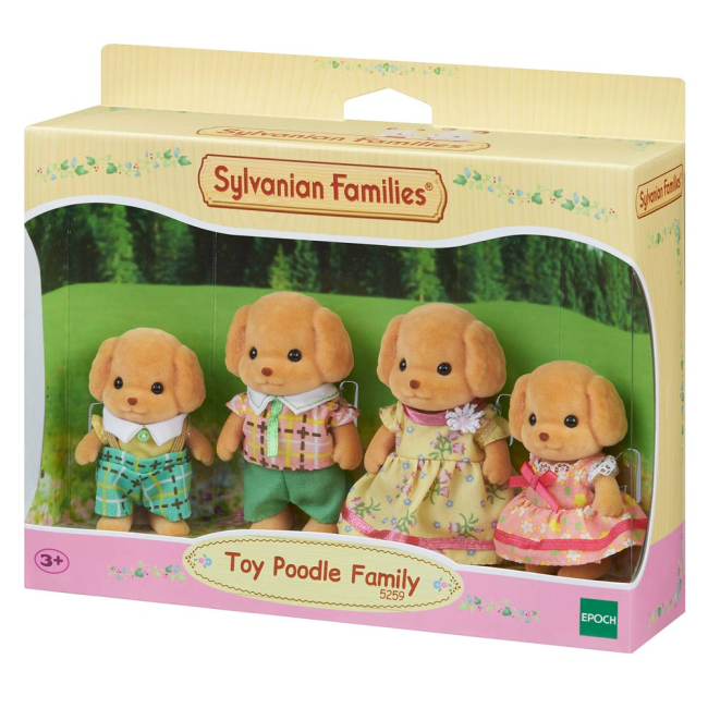 Фигурки животных - Игровой набор Семья Карликовых пуделей Sylvanian Families (5259)#2
