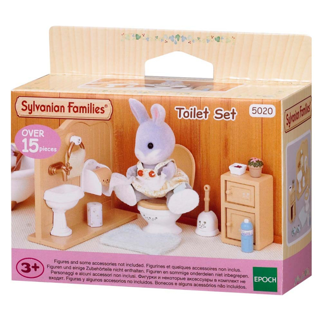 Аксессуары для фигурок - Игровой набор Туалетна комната Sylvanian Families (5020)#2