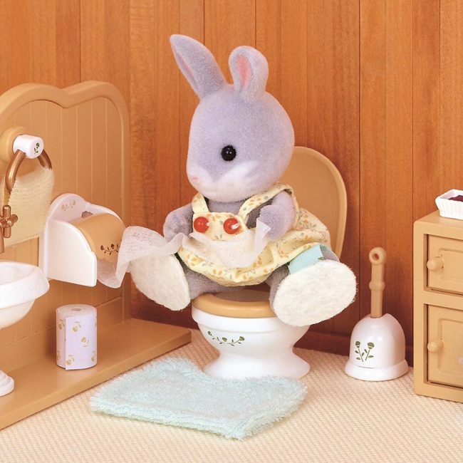 Аксессуары для фигурок - Игровой набор Туалетна комната Sylvanian Families (5020)#3