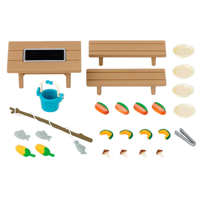 Фігурки тварин - Ігровий набір Відпочинок на природі Барбекю Sylvanian Families (5091)#2