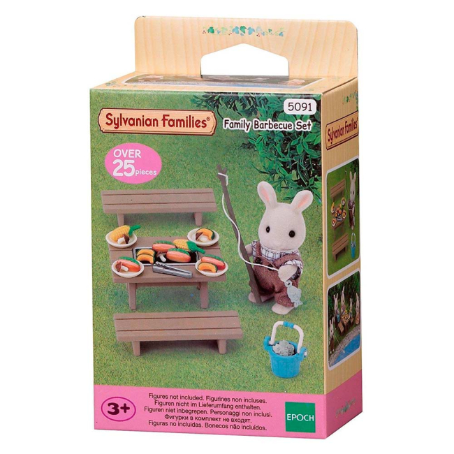 Фігурки тварин - Ігровий набір Відпочинок на природі Барбекю Sylvanian Families (5091)#3