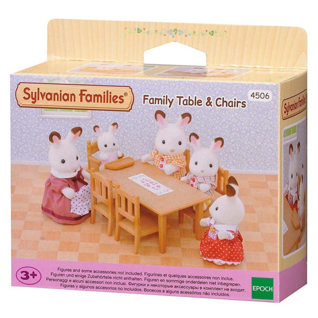 Фігурки тварин - Ігровий набір Обідній стіл і стільці Sylvanian Families (4506)#4