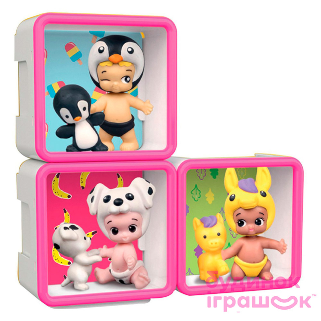 Фигурки человечков - Набор фигурок Twozies S1 Домик 1 ребенок 1 любимец (57001)#2