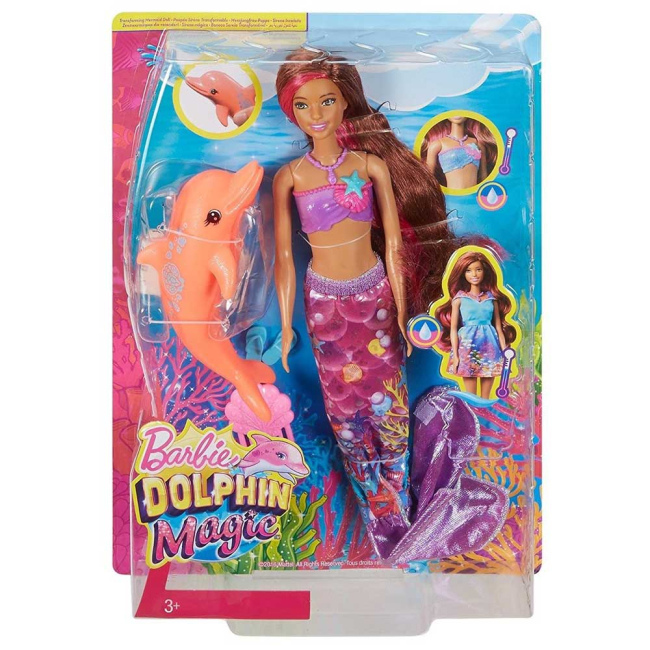Куклы - Кукла Русалочка Barbie Волшебная трансформация (FBD64)#2